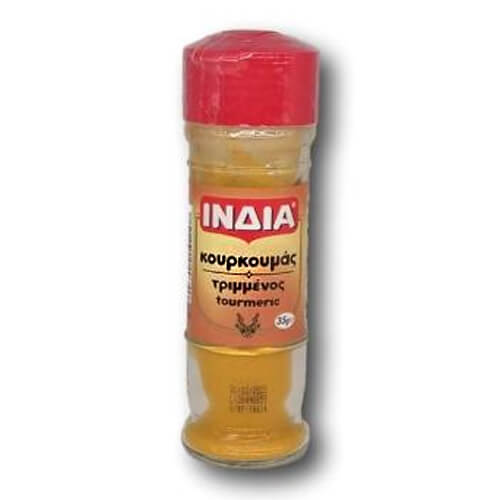 ΙΝΔΙΑ ΚΟΥΡΚΟΥΜΑΣ 35gr. - (ΓΥΑΛΙΝΟ ΒΑΖΟ)