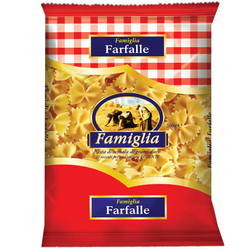 FAMIGLIA 500gr. - (FARFALLE)
