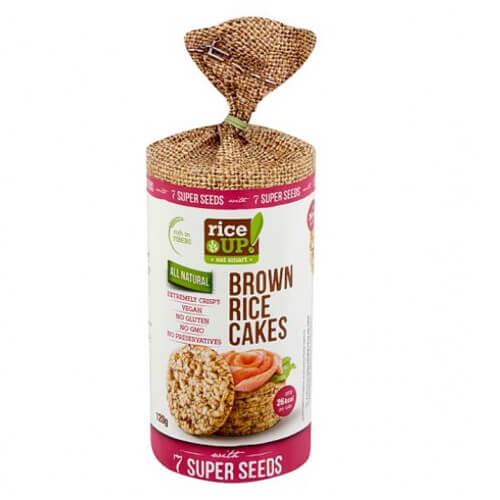 RICE UP ΡΥΖΟΓΚΟΦΡΕΤΕΣ ΟΛΙΚΗΣ 120gr. - (7 ΣΠΟΡΟΙ SUPER FOODS)