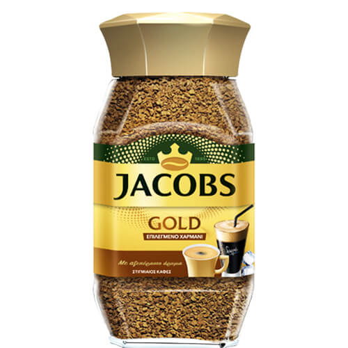 JACOBS ΣΤΙΓΜΙΑΙΟΣ ΚΑΦΕΣ 95gr. - (GOLD) (ΓΥΑΛΙΝΟ)