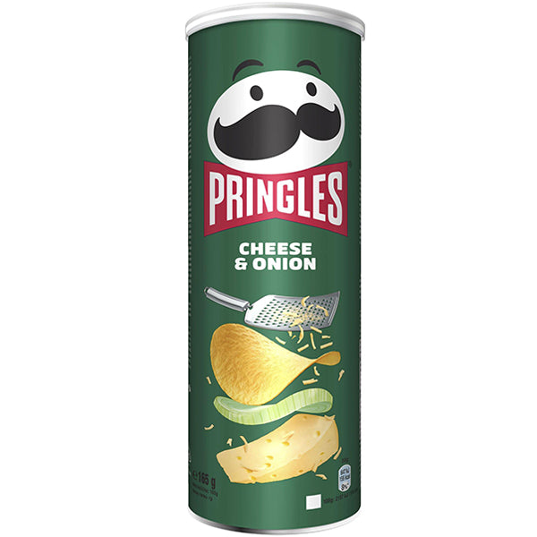PRINGLES ΤΣΙΠΣ 165gr - (CHEESE & ONION)