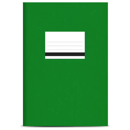 SALKO ΤΕΤΡΑΔΙΟ ΠΛΑΣΤΙΚΟ ΡΙΓΕ 50 ΦΥΛΛΩΝ (17x25cm) - (ΠΡΑΣΙΝΟ) (2094)