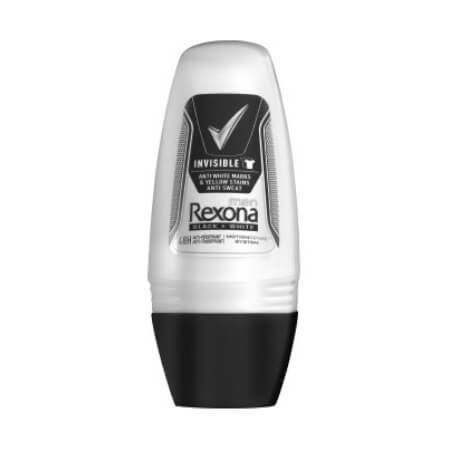 REXONA ROLL- ΟΝ MEN 50ml - (INVISIBLE BLACK & WHITE)