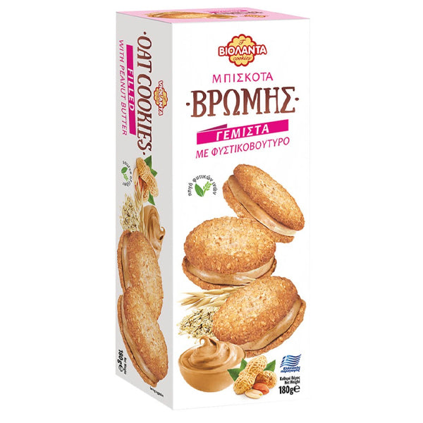 ΒΙΟΛΑΝΤΑ ΜΠΙΣΚΟΤΑ ΒΡΩΜΗΣ ΓΕΜΙΣΤΑ 180gr. - (ΦΥΣΤΙΚΟΒΟΥΤΥΡΟ)