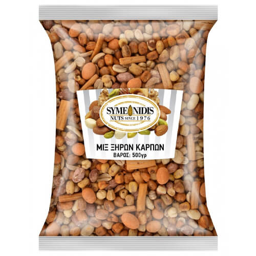 ΣΥΜΕΩΝΙΔΗΣ MIX ΞΗΡΩΝ ΚΑΡΠΩΝ 500gr.