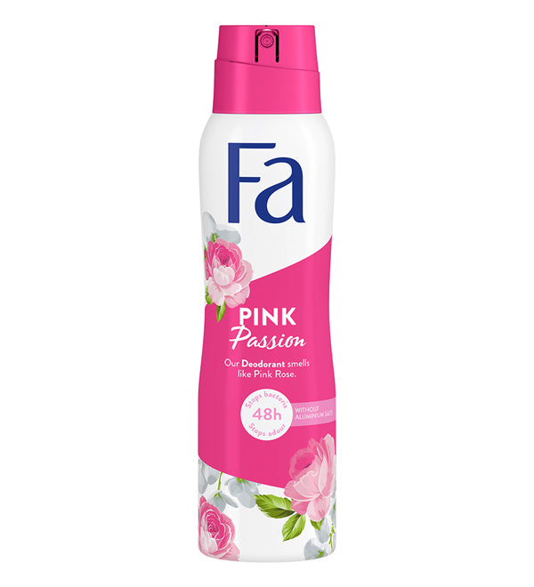 FA DEO SPRAY 150ml - (PINK PASSION) (0%)