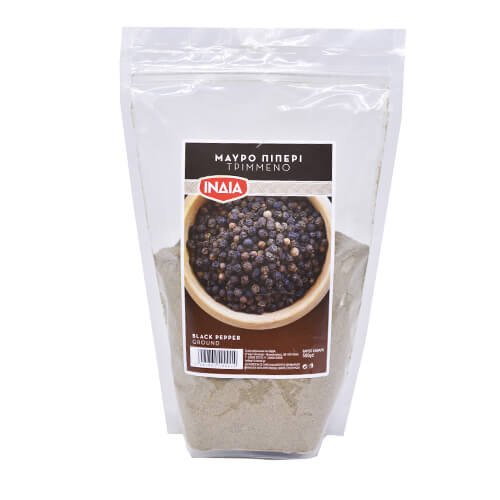 ΙΝΔΙΑ ΠΙΠΕΡΙ ΜΑΥΡΟ ΤΡΙΜΜΕΝΟ 500gr. - (ΣΑΚΟΥΛΑ)