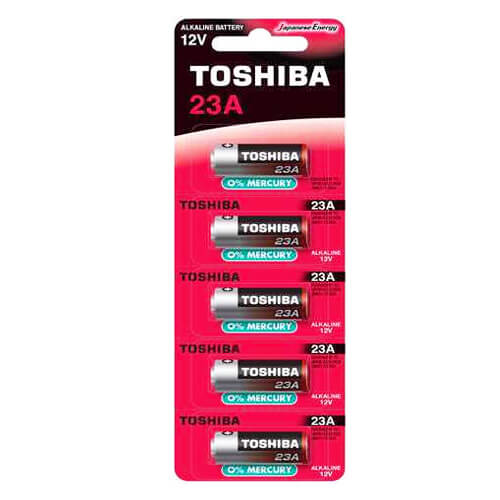 TOSHIBA ΜΠΑΤΑΡΙΑ (LR23A) (5τεμ.) - (ΜΕ ΦΟΡΟ 0,02€)