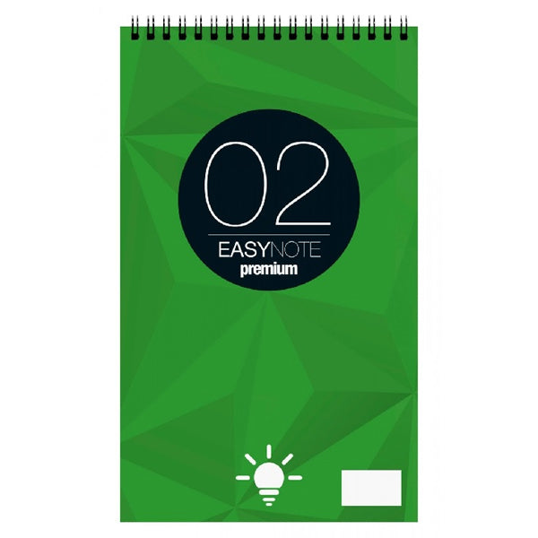 EASY NOTE ΜΠΛΟΚ ΣΠΙΡΑΛ 50Φ - (ΛΕΥΚΟ) (02)