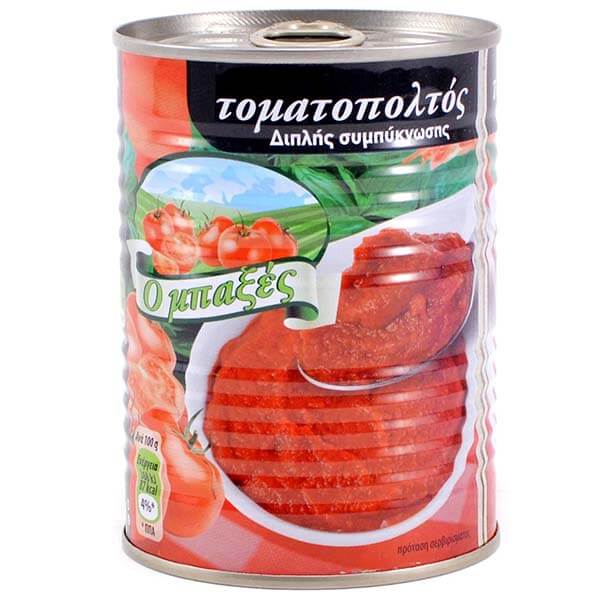 Ο ΜΠΑΞΕΣ ΤΟΜΑΤΟΠΟΛΤΟΣ 400gr. - (ΔΙΠΛΗΣ ΣΥΜΠΥΚΝΩΣΗΣ)