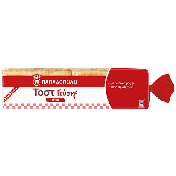 ΠΑΠΑΔΟΠΟΥΛΟΥ ΤΟΣΤ ΓΕΥΣΗ 2 700gr. - (ΣΙΤΟΥ)