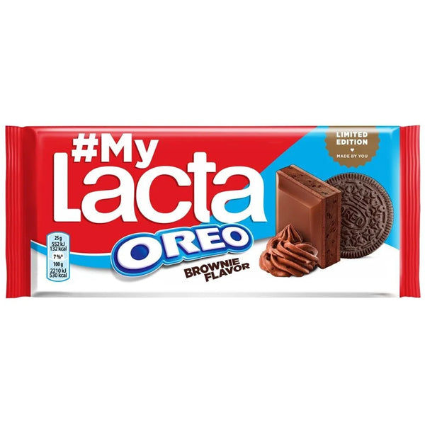 LACTA ΣΟΚΟΛΑΤΑ 105gr. - (OREO BROWNIES)