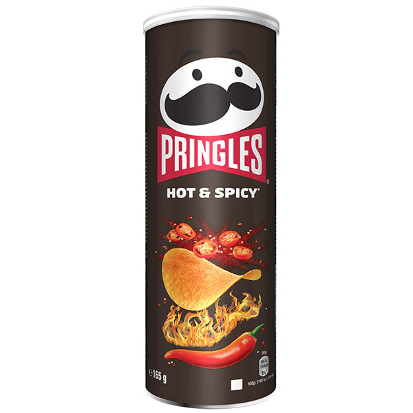 PRINGLES ΤΣΙΠΣ 165gr - (HOT & SPICY)
