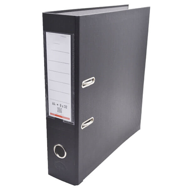 PREMIUM ΚΛΑΣΕΡ ΠΛΑΣΤΙΚΟ Α4 (8x32x29) - (ΜΑΥΡΟ)