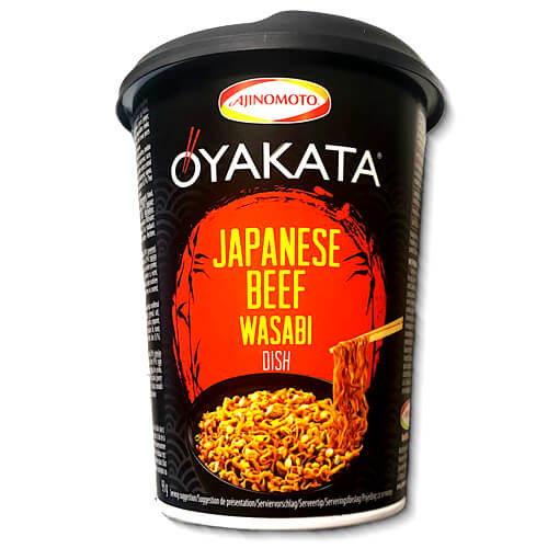 OYAKATA NOODLES IN CUP 93gr. - (ΜΕ ΜΟΣΧΑΡΑΚΙ)