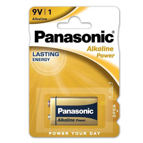 PANASONIC BRONZE ΜΠΑΤΑΡΙΑ ΑΛΚΑΛΙΚΗ 9V - (ΜΕ ΦΟΡΟ 0,04€)