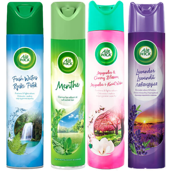 AIR WICK SPRAY 300ml - (ΔΙΑΦΟΡΑ ΑΡΩΜΑΤΑ)