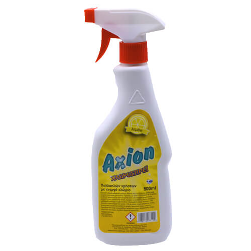 AXION ΧΛΩΡΟΣΠΡΕΙ 500ml - (ΛΕΜΟΝΙ)