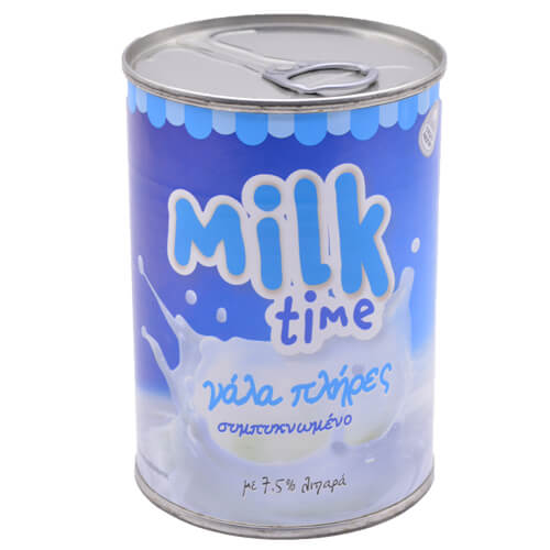 MILK TIME ΓΑΛΑ ΕΒΑΠΟΡΕ ΣΥΜΠ/ΝΟ 410gr. - (ΠΛΗΡΕΣ)