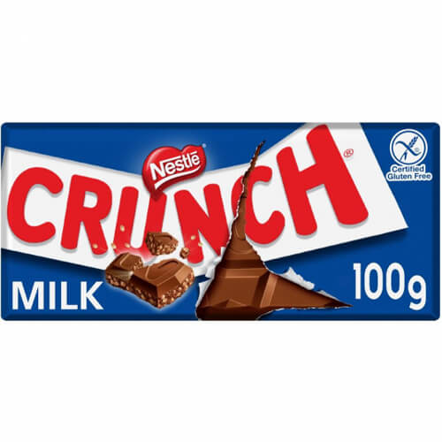 CRUNCH ΣΟΚΟΛΑΤΑ 100gr. - (BLUE)