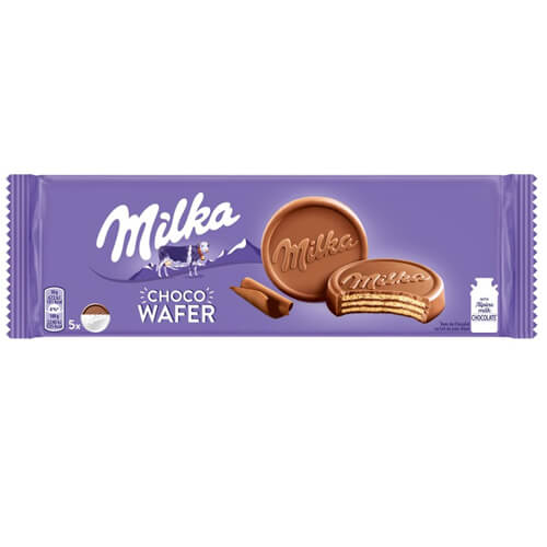 MILKA ΜΠΙΣΚΟΤΑ 150gr - (CHOCO WAFER) (5x30gr)