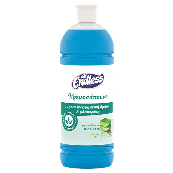 ENDLESS ΚΡΕΜΟΣΑΠΟΥΝΟ 1lit - (ALOE VERA) (ΜΕ ΗΠΙΑ ΑΝΤΙΣΗΠΤΙΚΗ ΔΡΑΣΗ)