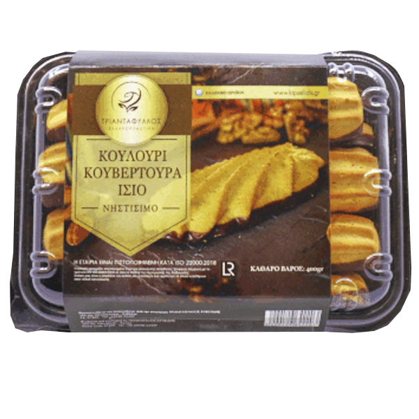 ΤΡΙΑΝΤΑΦΥΛΛΟΣ ΚΟΥΛΟΥΡΙ ΙΣΙΟ 400gr. - (ΜΕ ΚΟΥΒΕΡΤΟΥΡΑ) (ΝΗΣΤΙΣΙΜΟ)