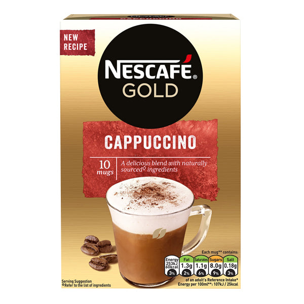 NESCAFE GOLD CAPPUCCINO SWEET (10x14gr.)