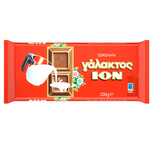 ΙΟΝ ΣΟΚΟΛΑΤΑ ΓΑΛΑΚΤΟΣ 200gr. - (No 1117)