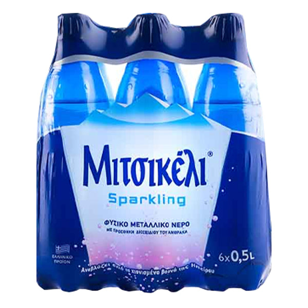 ΜΙΤΣΙΚΕΛΙ ΑΝΘΡΑΚΟΥΧΟ ΜΕΤΑΛΛΙΚΟ ΝΕΡΟ 0.5lt - (6pack)