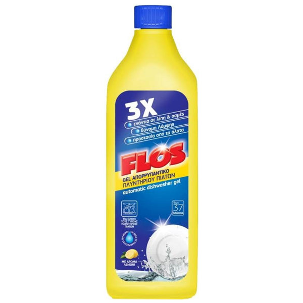 FLOS GEL ΑΠΟΡΡΥΠΑΝΤΙΚΟ ΠΛΥΝΤΗΡΙΟΥ ΠΙΑΤΩΝ 750ml