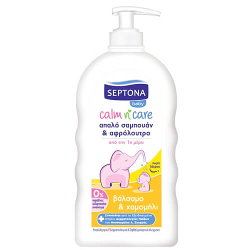 SEPTONA ΣΑΜΠΟΥΑΝ+ΑΦΡ/ΤΡΟ ΠΑΙΔΙΚΟ 500ml - (ΒΑΛΣΑΜΟ & ΧΑΜΟΜΗΛΙ)