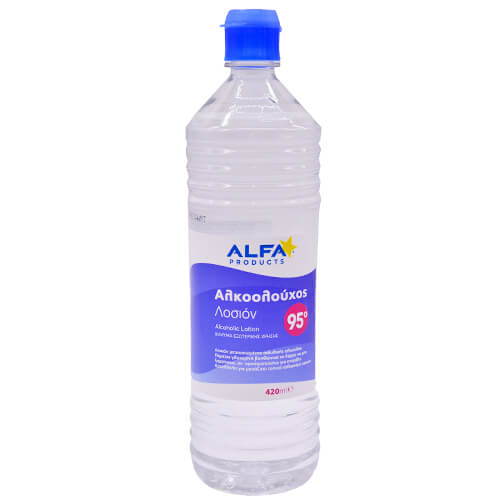 ALFA ΑΛΚΟΟΛΟΥΧΟΣ ΛΟΣΙΟΝ 95% - (420ml)