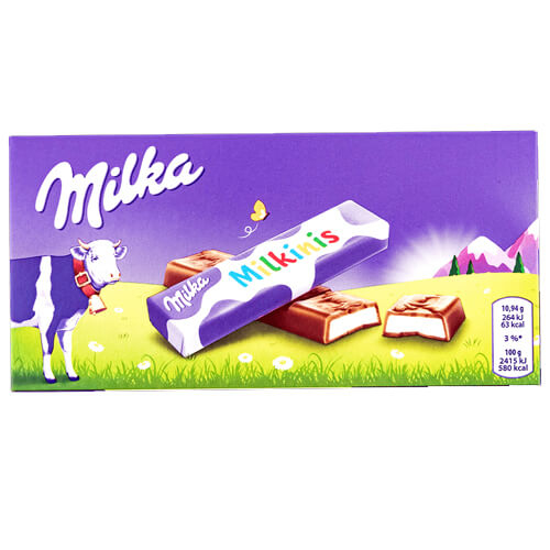 MILKA ΜΠΑΡΕΣ ΣΟΚΟΛΑΤΑΣ 87,5gr - (MILKINIS)