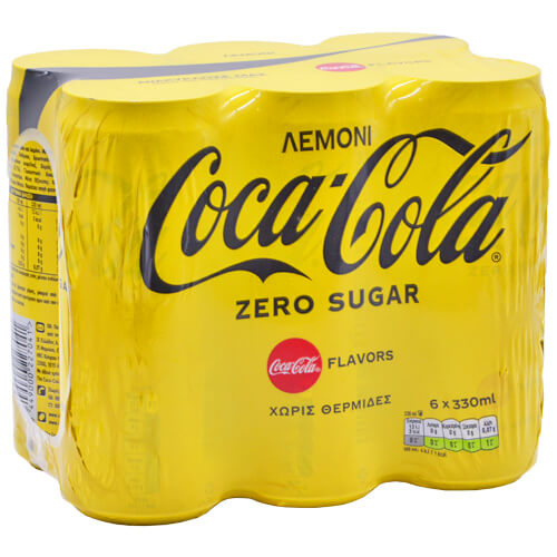 COCA COLA ZERO ΛΕΜΟΝΙ (6x330ml)