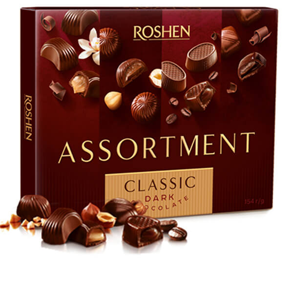 ROSHEN ASSORTMENT CLASSIC ΣΟΚΟΛΑΤΑΚΙΑ 154gr. - (ΣΟΚΟΛΑΤΑΚΙΑ ΥΓΕΙΑΣ)
