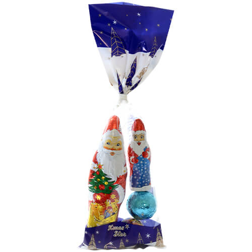 ΧΡΙΣΤΟΥΓΕΝΝΙΑΤΙΚΟ ΣΟΚΟΛΑΤΕΝΙΟ ΣΑΚΟΥΛΑΚΙ 100gr.