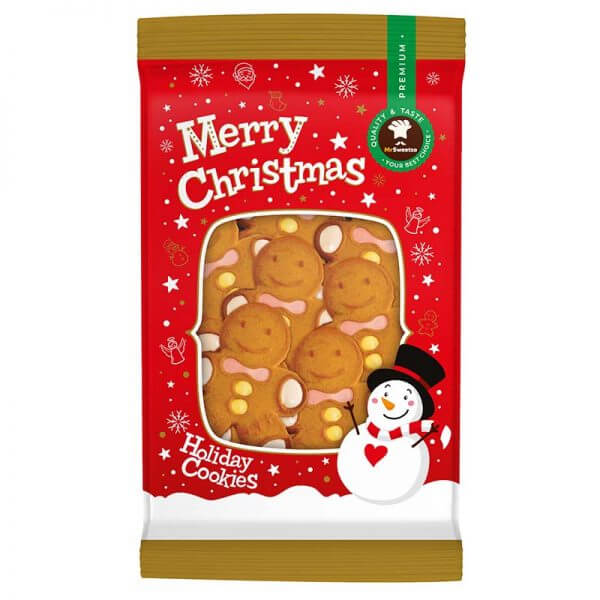 ΧΡΙΣΤΟΥΓΕΝΝΙΑΤΙΚΑ ΜΠΙΣΚΟΤΑ 200gr. - (MR. COOKIE)