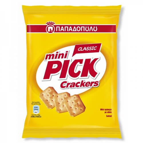 ΠΑΠΑΔΟΠΟΥΛΟΥ MINI PICK CRACKERS 70gr. - (CLASSIC)