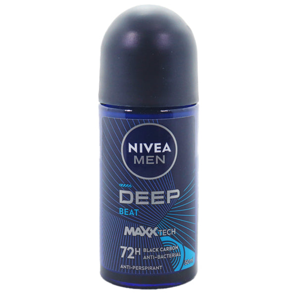 NIVEA ROLL-ON MEN 50ml - (DEEP) (BLACK CARBON) (BEAT)