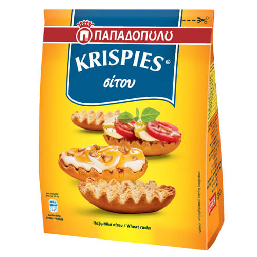 ΠΑΠΑΔΟΠΟΥΛΟΥ KRISPIES 200gr. - (ΣΙΤΟΥ)