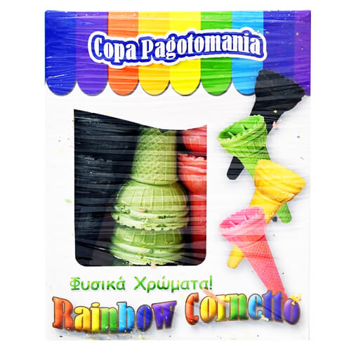 PAGOTOMANIA RAINBOW ΧΡΩΜΑΤΙΣΤΑ ΧΩΝΑΚΙΑ ΠΑΓΩΤΟΥ (16τμχ)