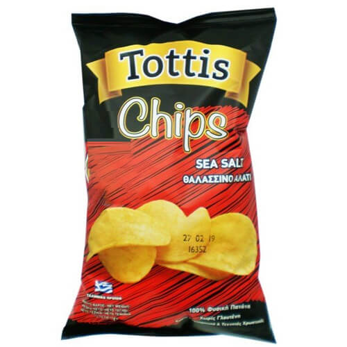TOTTIS CHIPS 90gr. - (ΑΛΑΤΙ)