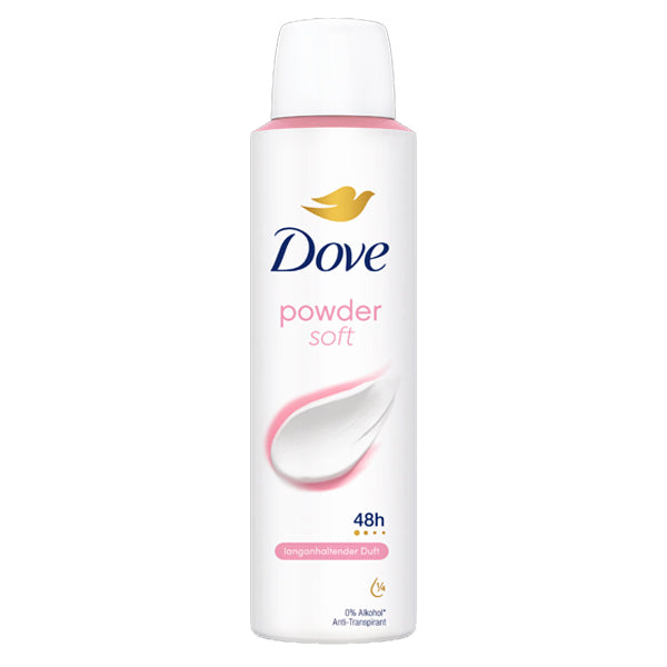 DOVE DEO SPRAY 150ml - (TALC SOFT/POWDER)