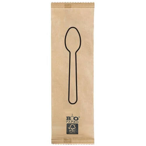 ΒΙΟΔΙΑΣΠΩΜΕΝΑ ΣΥΣΚΕΥΑΣΜΕΝΑ 1/1 ΞΥΛΙΝΑ ΚΟΥΤΑΛΙΑ ΦΑΓΗΤΟΥ (FSC) 16cm (100τεμ.) - (BIO)