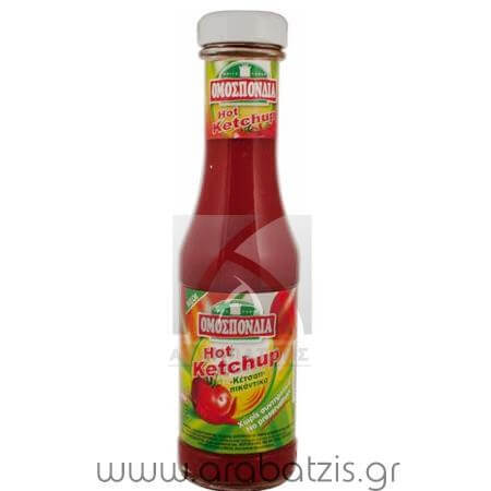 ΟΜΟΣΠΟΝΔΙΑ ΚΕΤΣΑΠ ΦΙΑΛΗ 330gr. - (ΗΟΤ)
