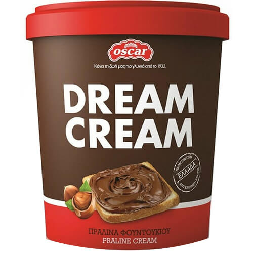 OSCAR DREAM CREAM ΠΡΑΛΙΝΑ ΦΟΥΝΤΟΥΚΙΟΥ 320gr.