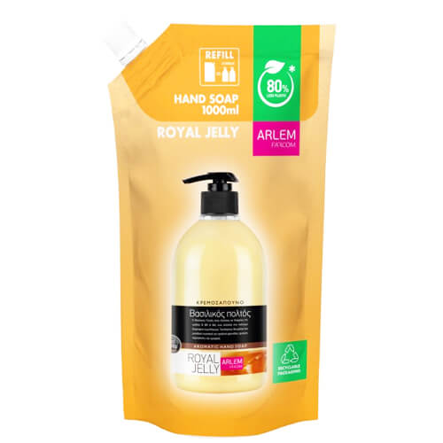 FARCOM ARLEM ΚΡΕΜΟΣΑΠΟΥΝΟ 1lit - (DOYPACK) (ΒΑΣΙΛΙΚΟΣ ΠΟΛΤΟΣ)