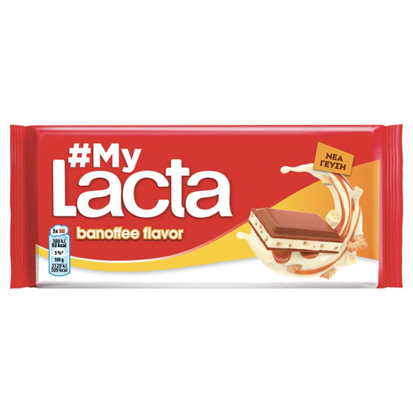 LACTA ΣΟΚΟΛΑΤΑ 105gr. - (BANOFFEE)