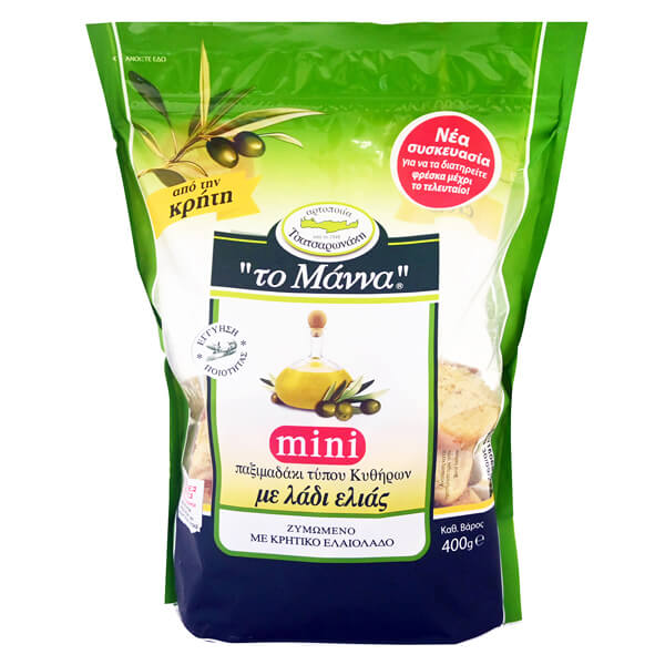 ΤΟ ΜΑΝΝΑ ΠΑΞΙΜΑΔΙΑ ΛΑΔΙΟΥ MINI 400gr.